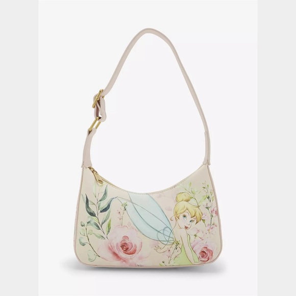 Loungefly Handbags - Loungefly Disney Tinker Bell Flora Baguette